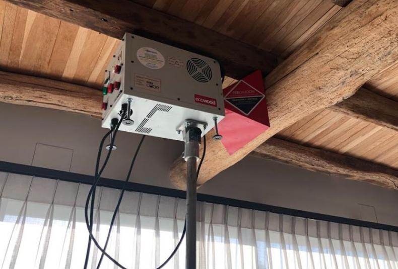 Ecowood is one of the most effective systems to eliminate termites and any xylophagous insects that are inside without putting the wood at risk.