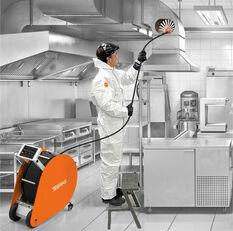 Máquina Teinnova para la limpieza de los conductos de aire